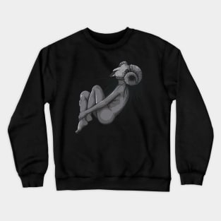 Goat lady Crewneck Sweatshirt